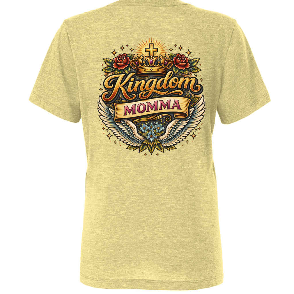 Pale Yellow Triblend - BACK