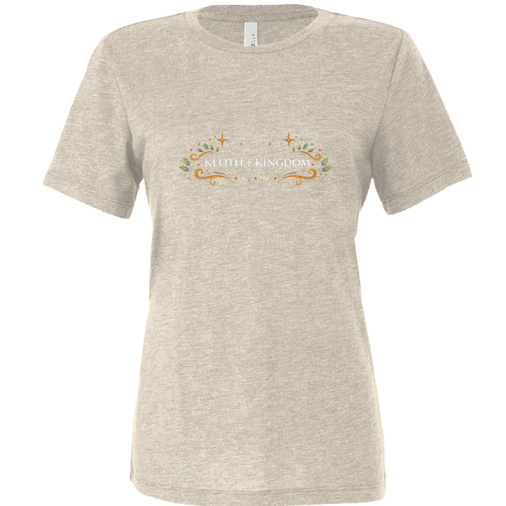 Solid Natural Triblend - FRONT