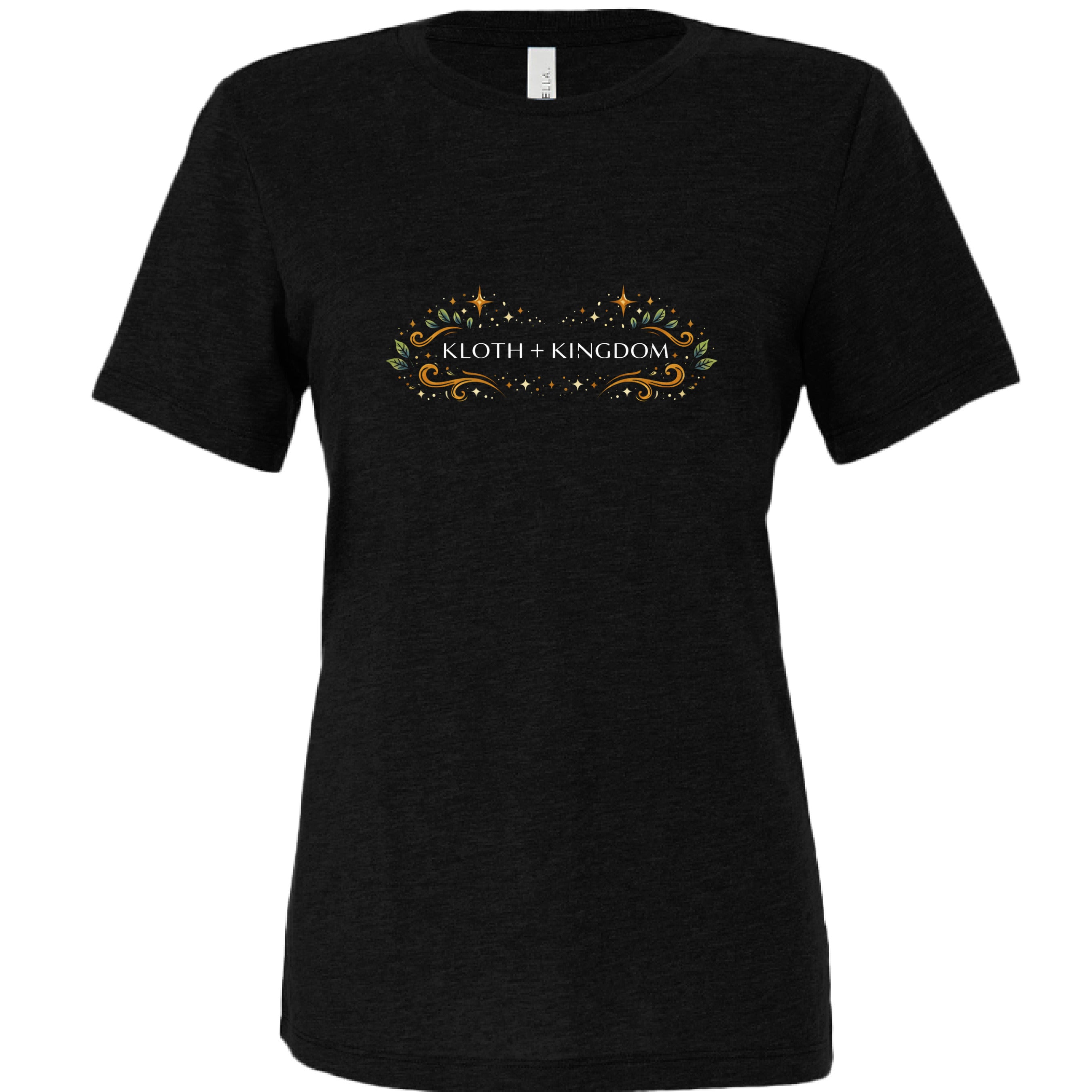 SOLID BLK TRIBLEND - FRONT