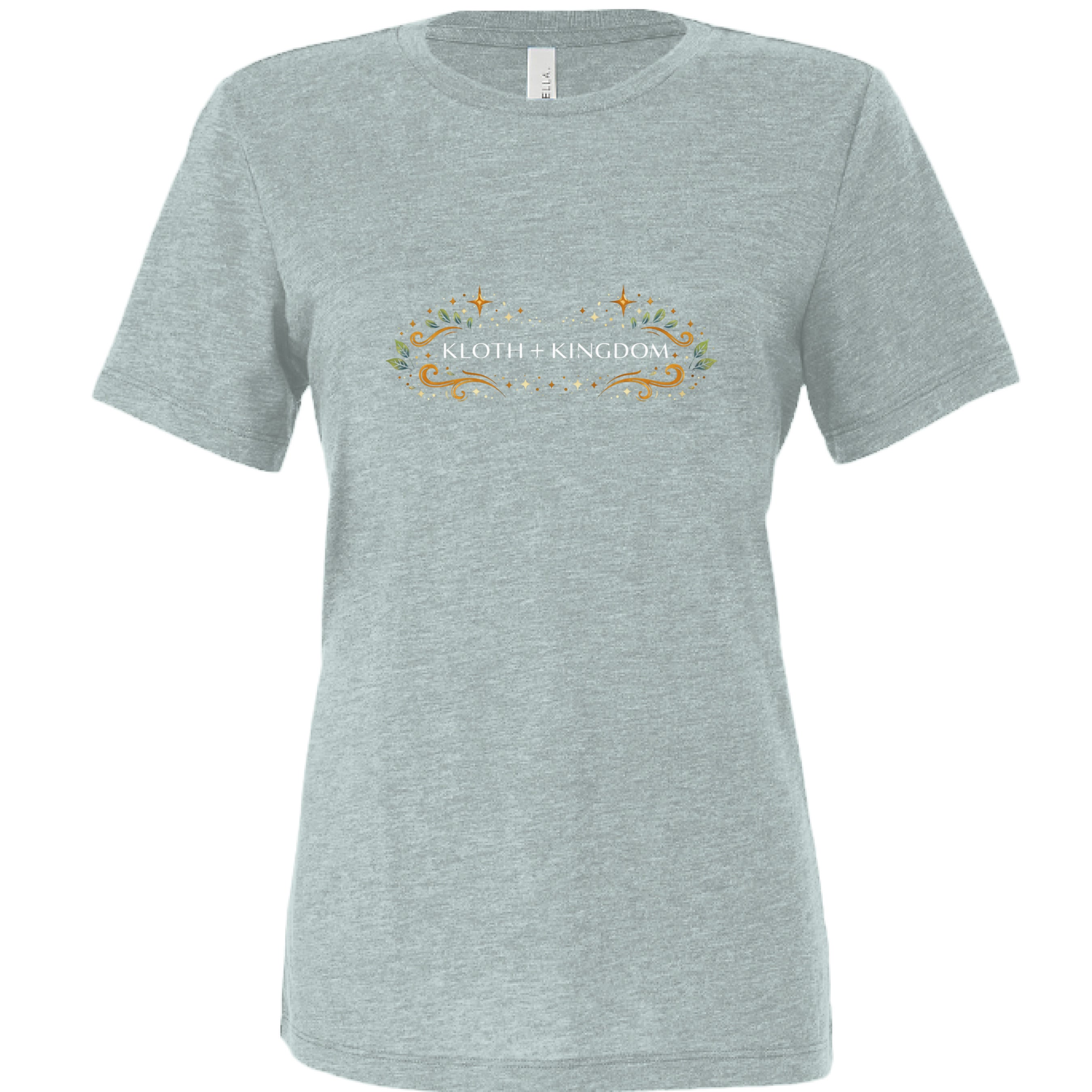 Dusty Blue Triblend - FRONT