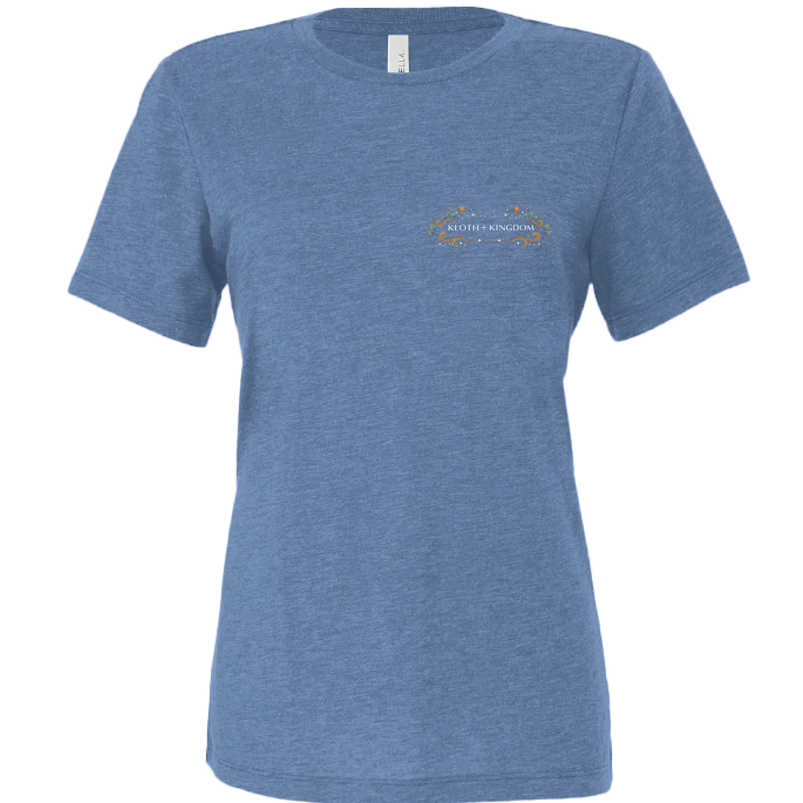 Blue Triblend - FRONT