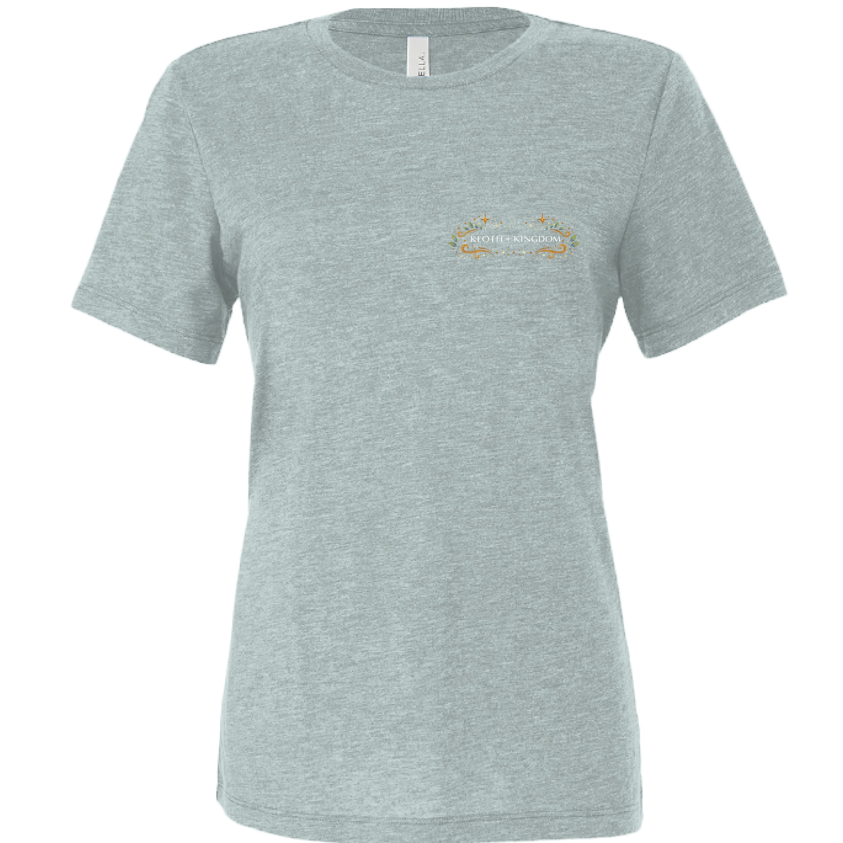 Dusty Blue Triblend - FRONT