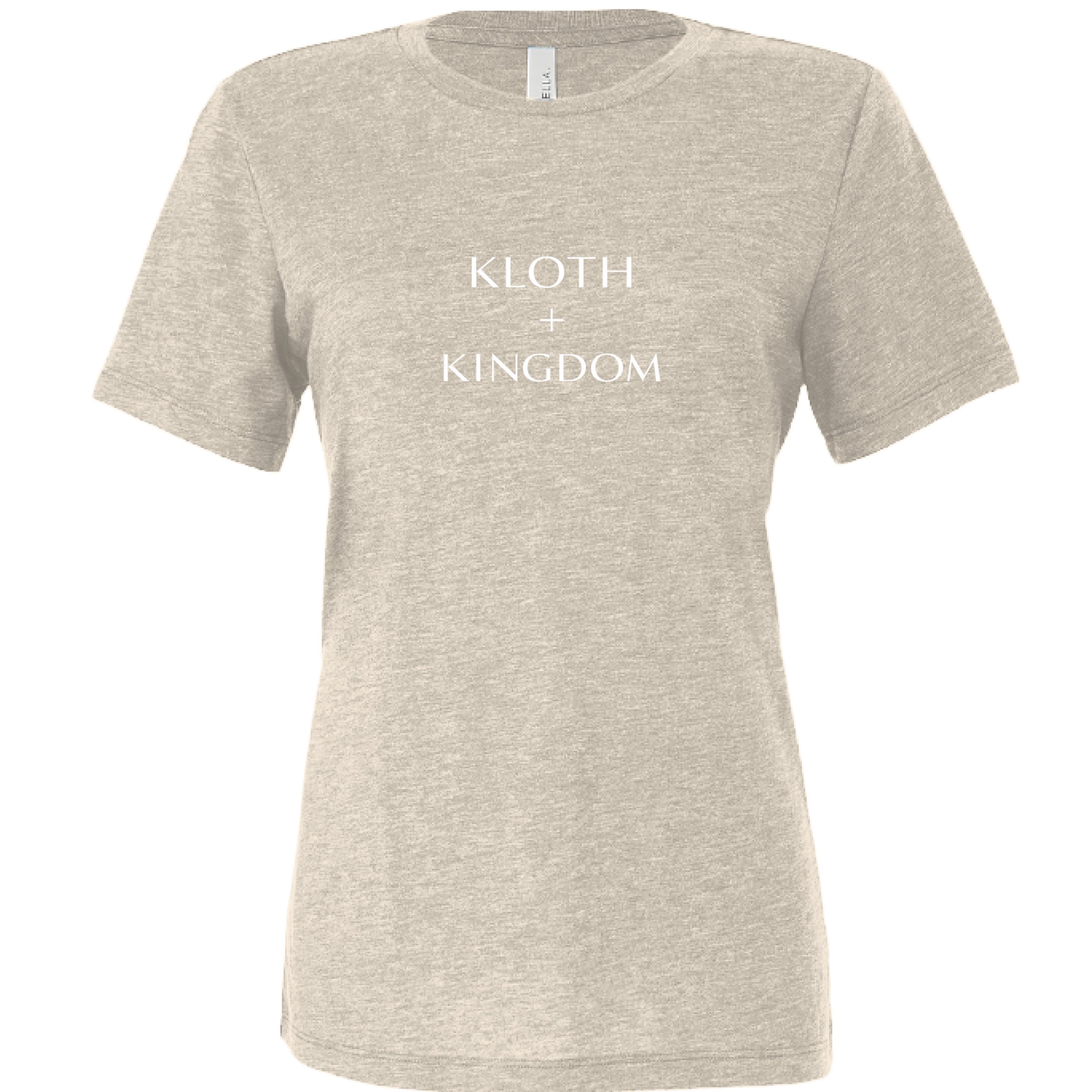 Solid Natural Triblend - FRONT