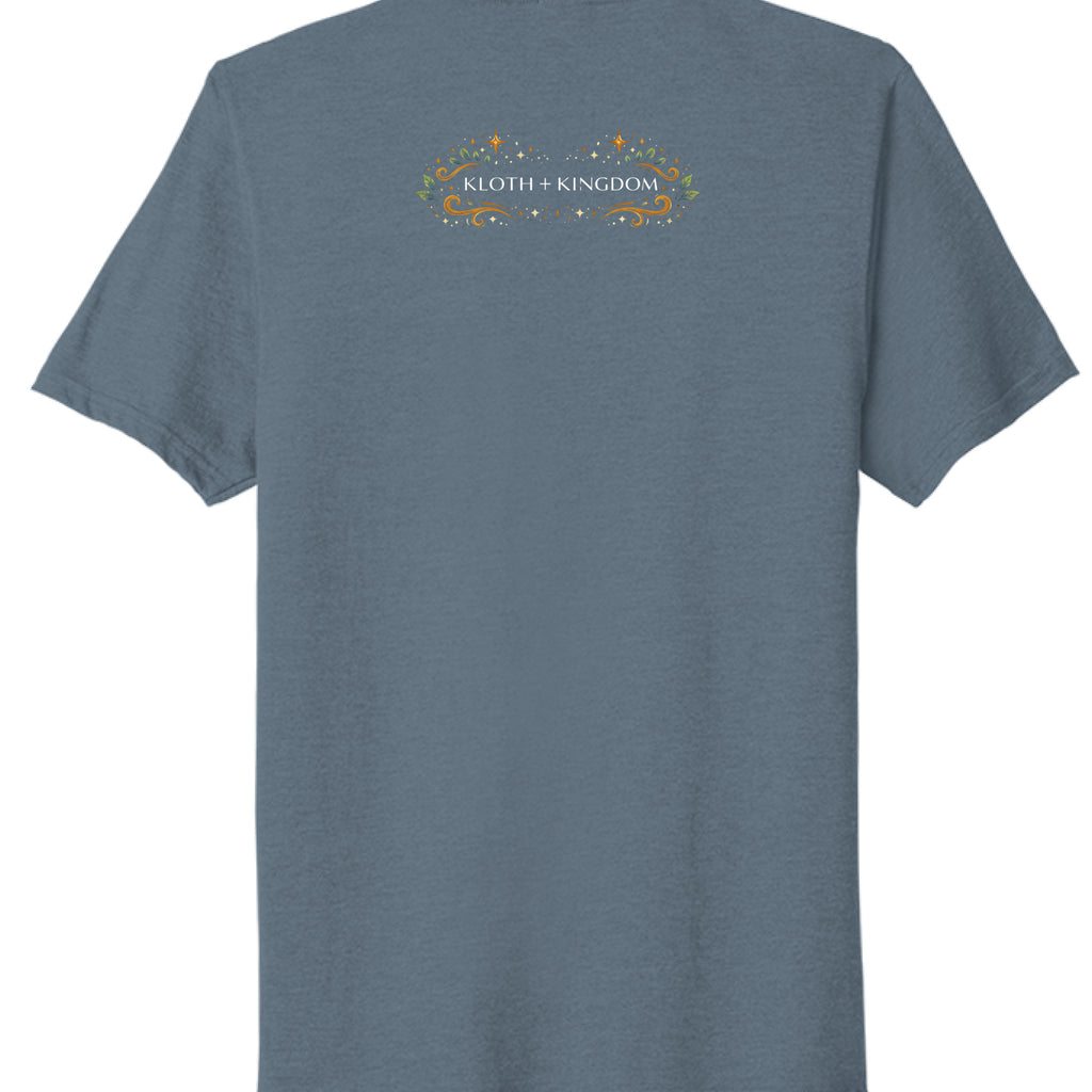 Steel Blue Heather - BACK