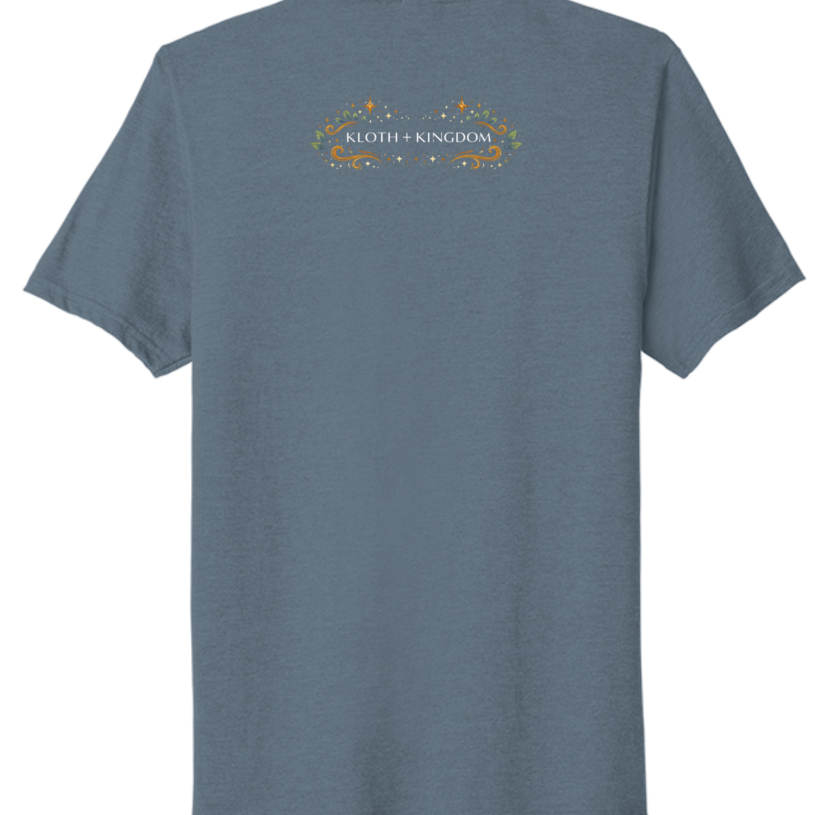 Steel Blue Heather - BACK