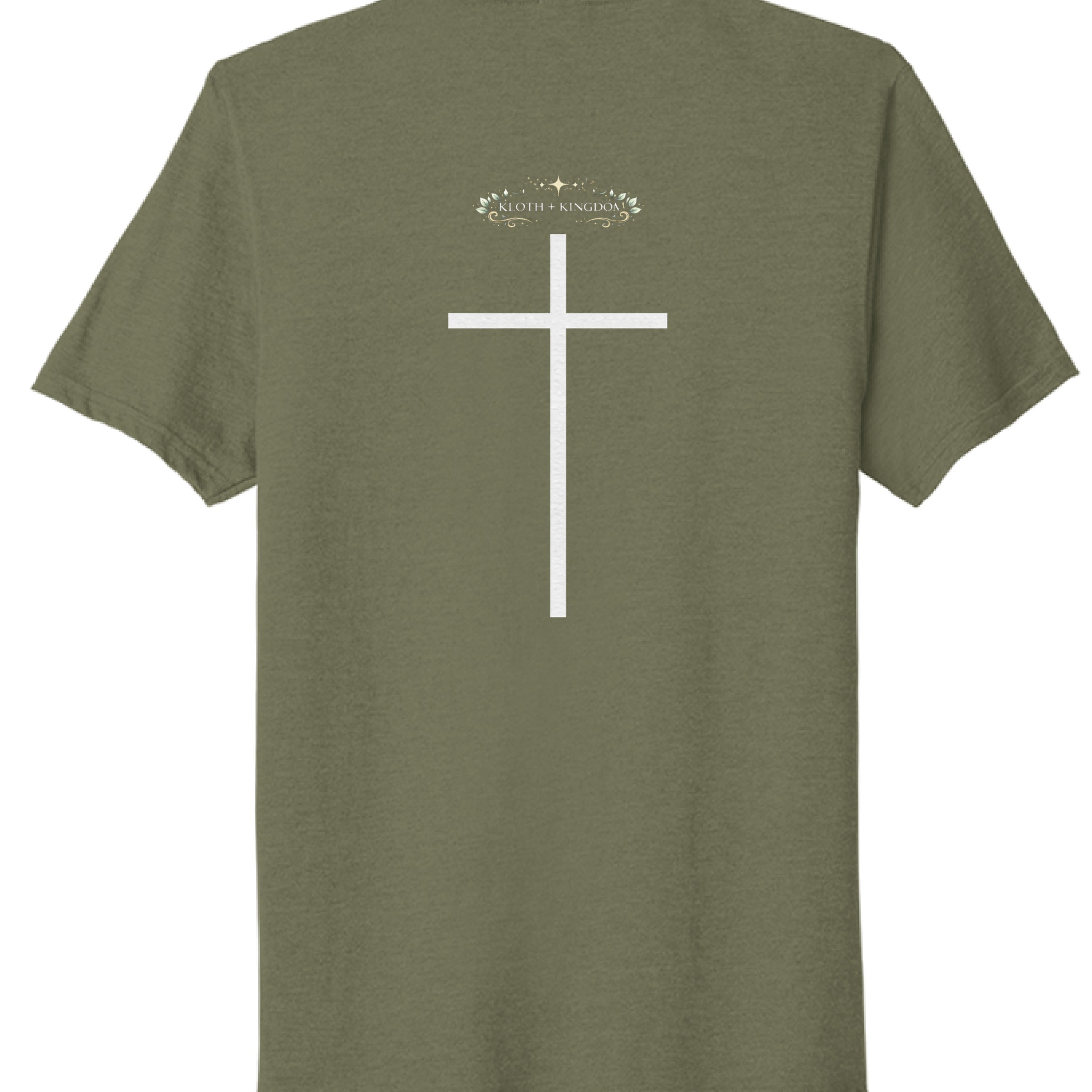 Military Green Heather - BACK