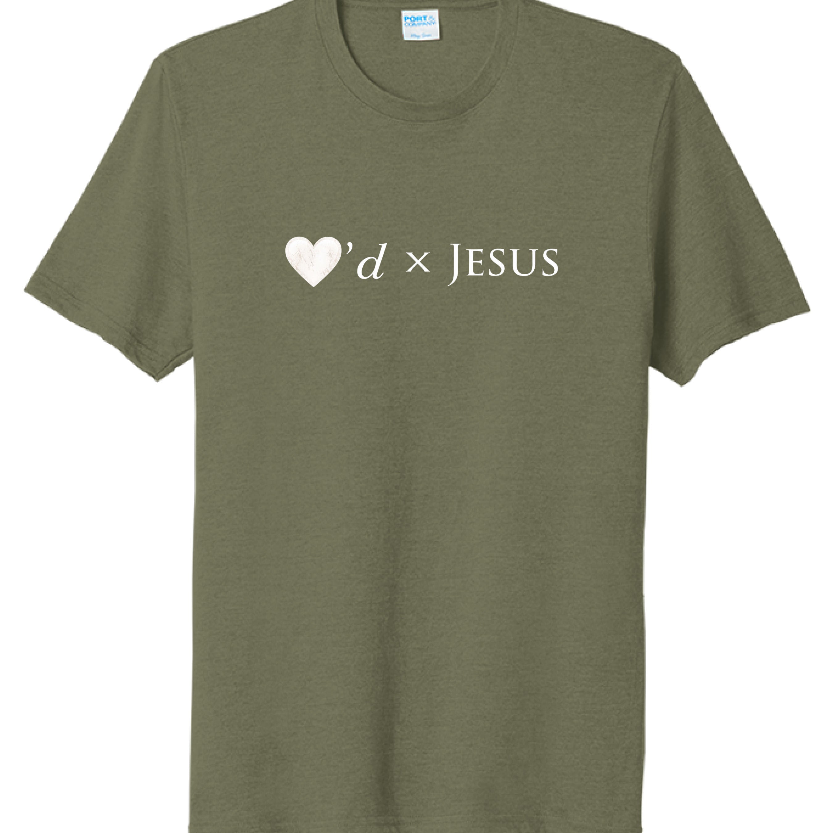 Military Green Heather - FRONT