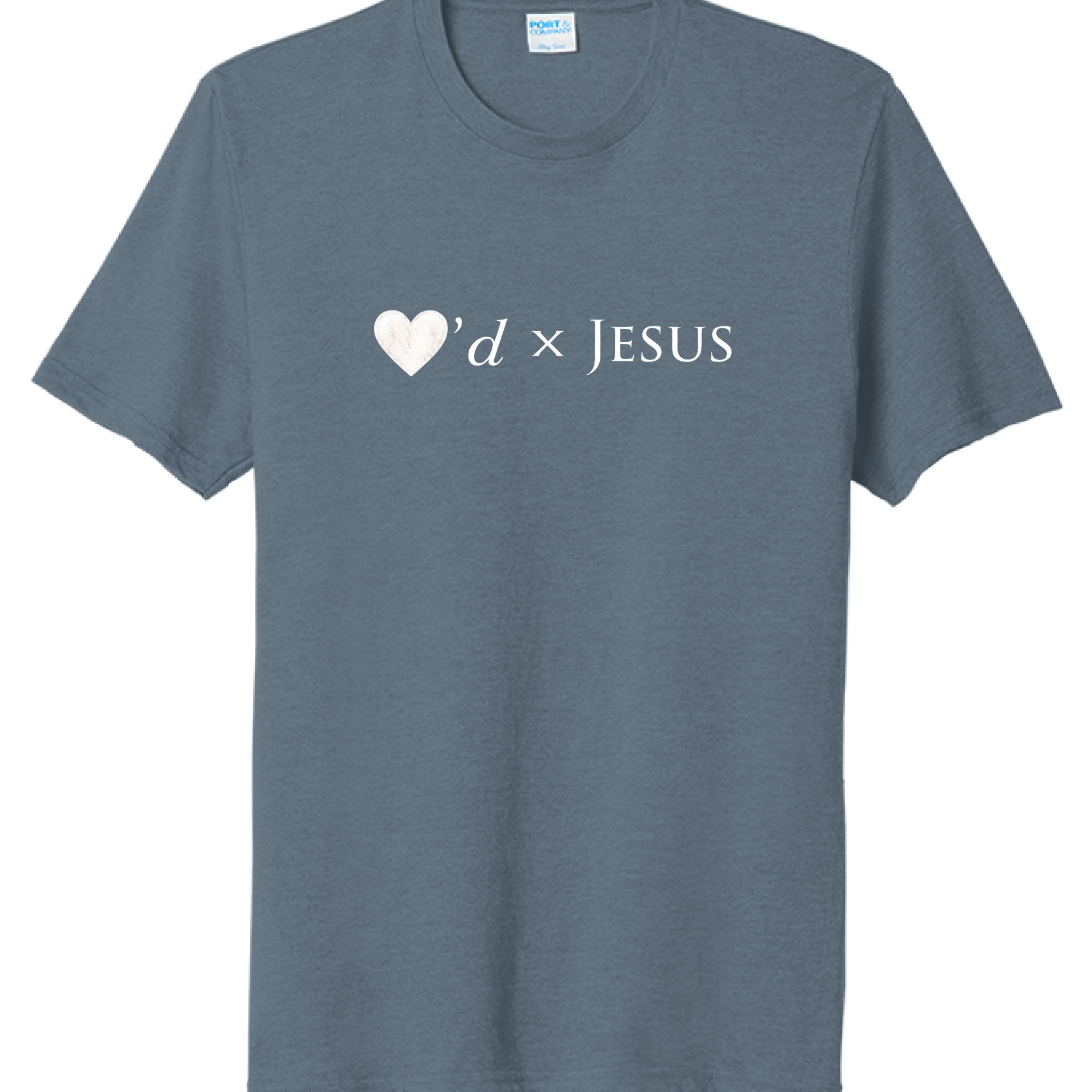 Steel Blue Heather - FRONT