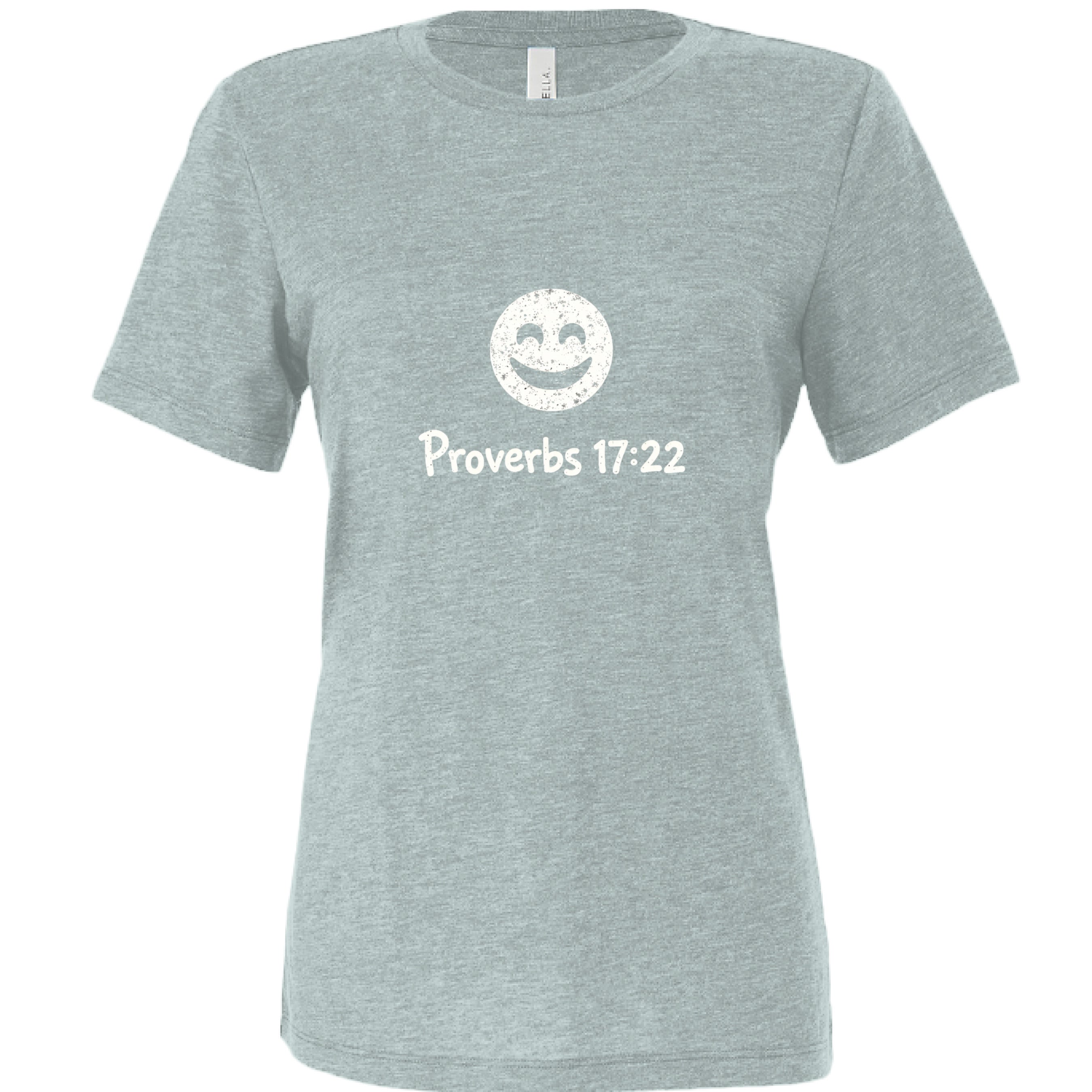 Dusty Blue Triblend - FRONT