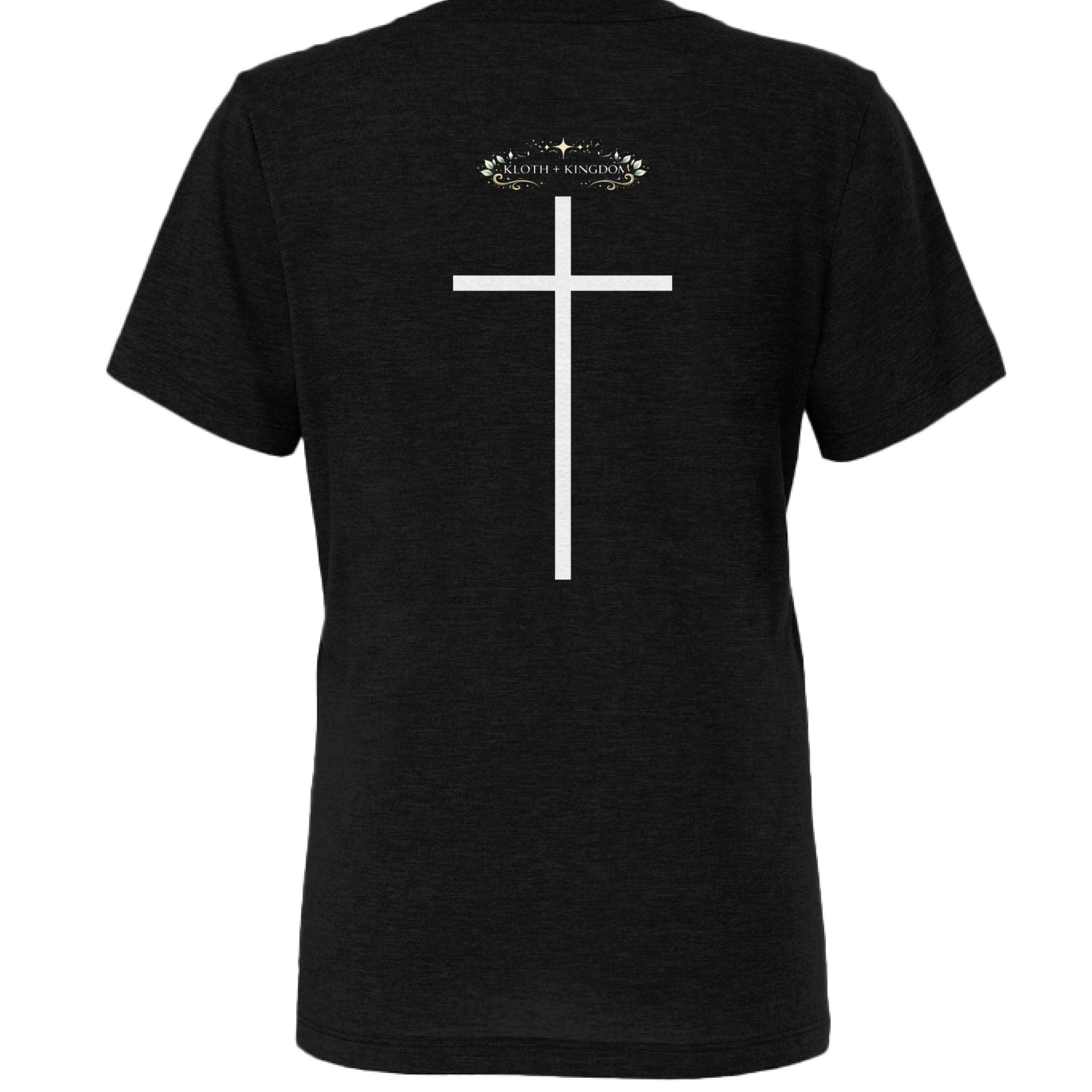 SOLID BLK TRIBLEND - BACK