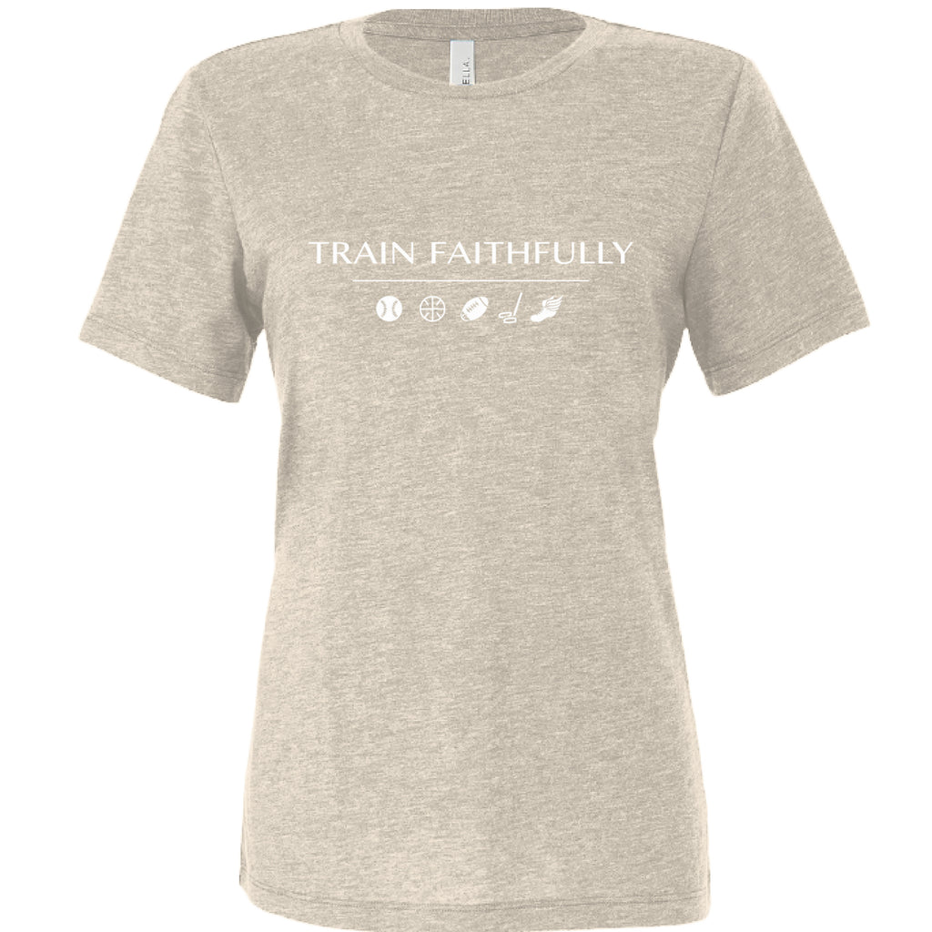 Solid Natural Triblend - FRONT