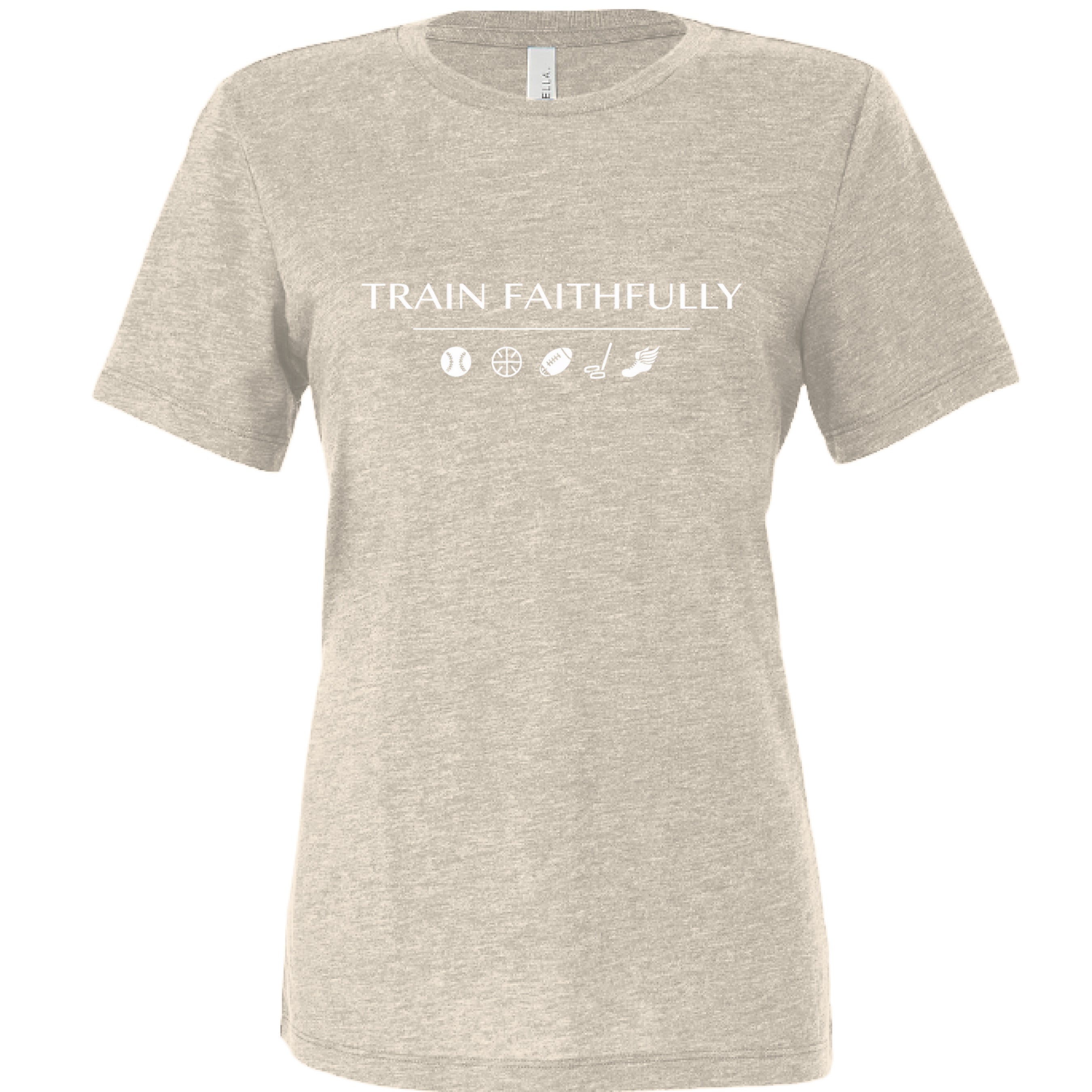 Solid Natural Triblend - FRONT