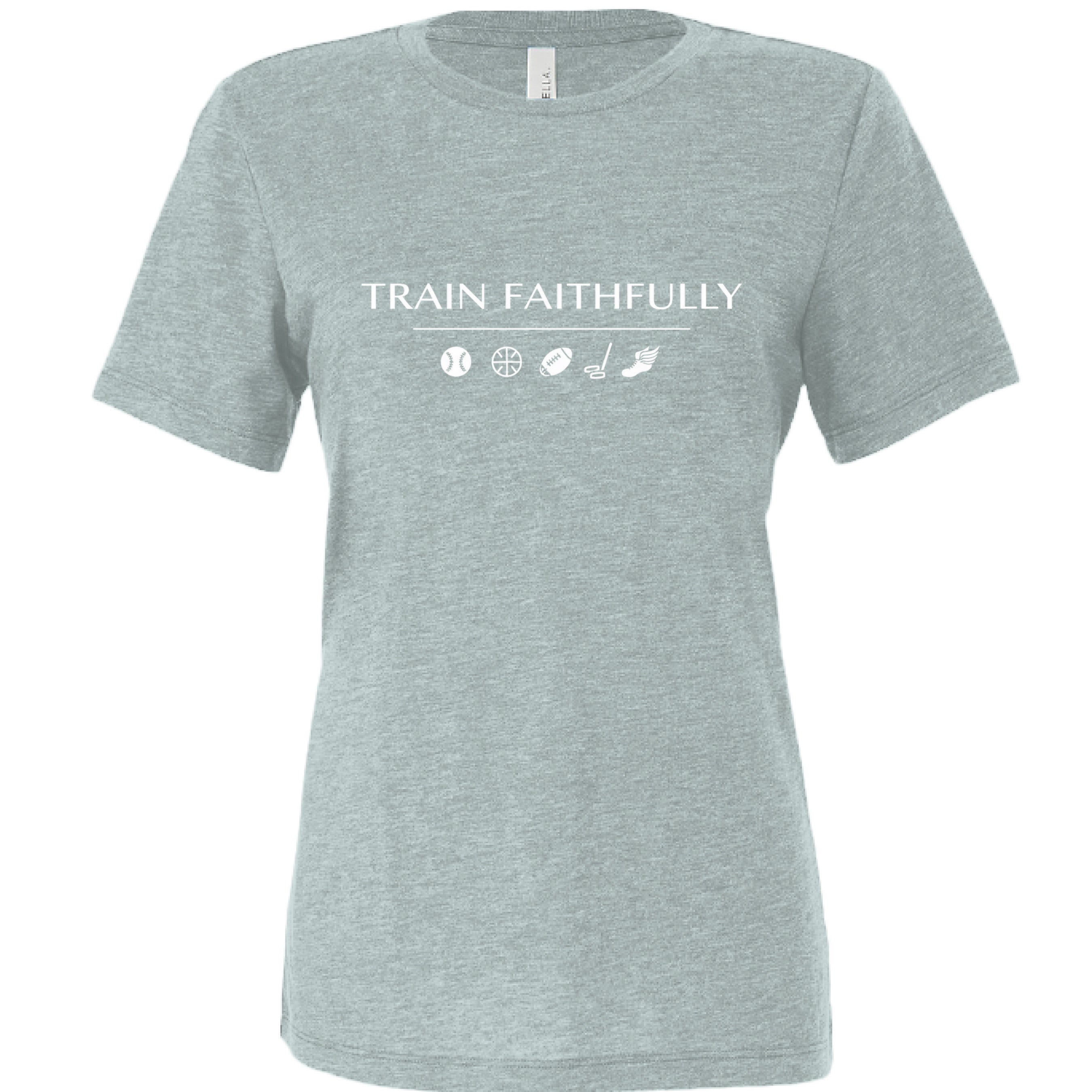 Dusty Blue Triblend - FRONT
