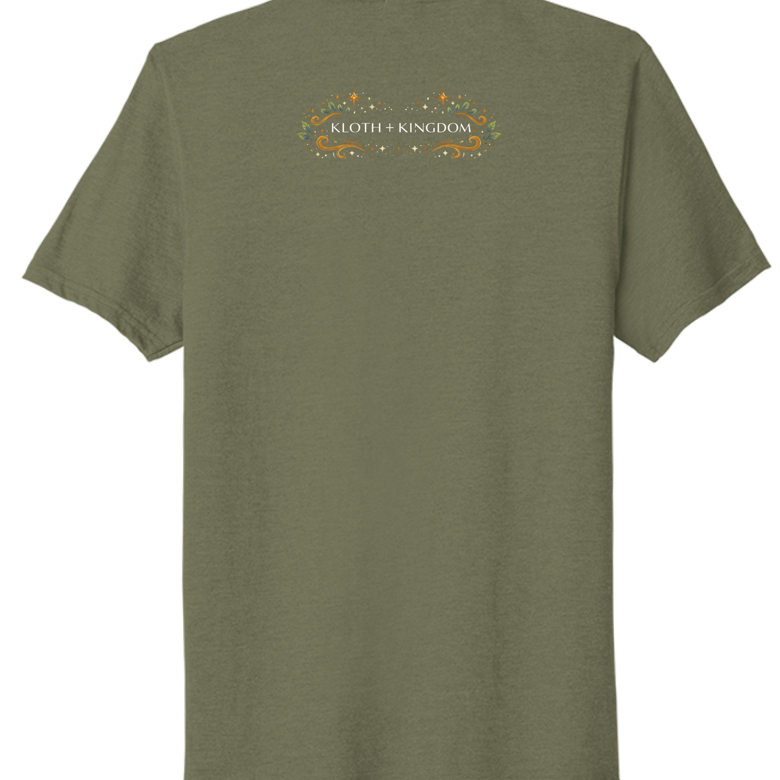 Military Green Heather - BACK