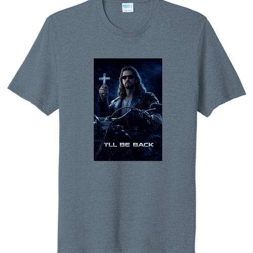 Steel Blue Heather - FRONT