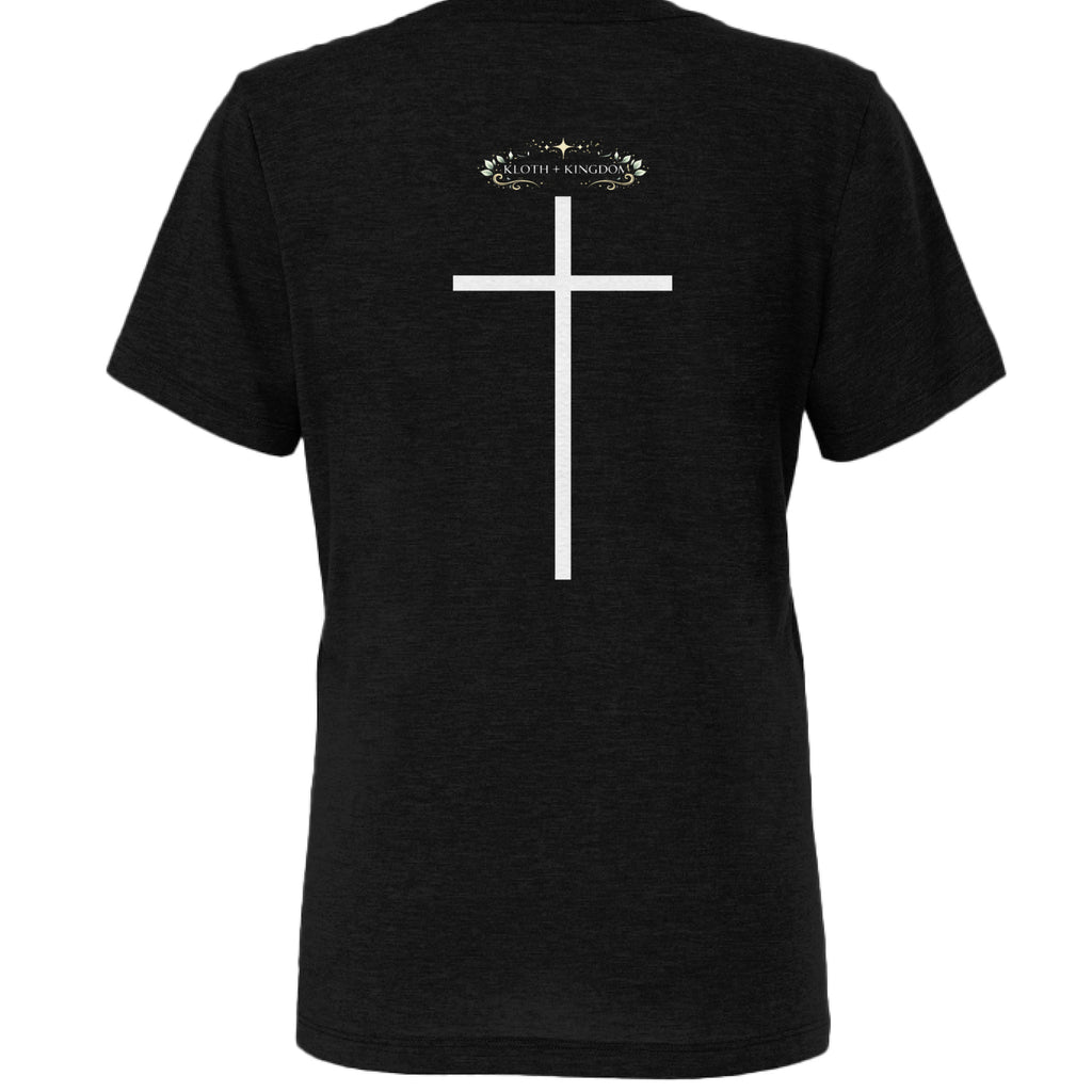 SOLID BLK TRIBLEND - BACK