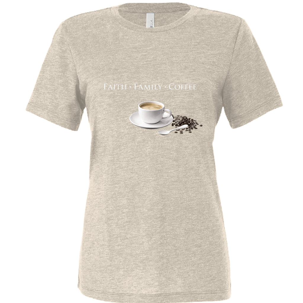 Solid Natural Triblend - FRONT