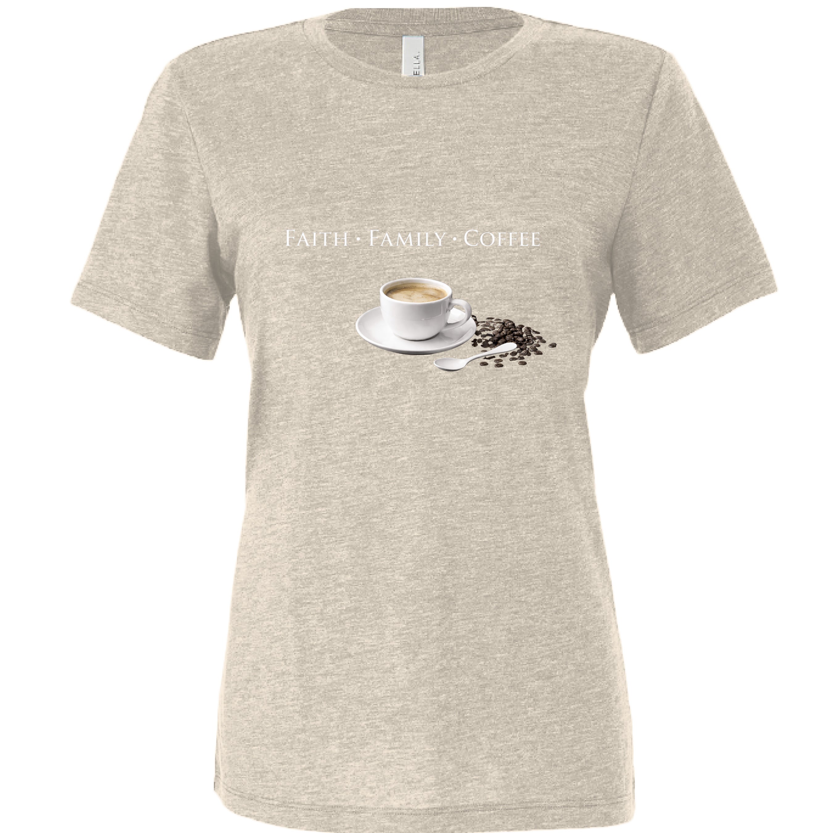 Solid Natural Triblend - FRONT