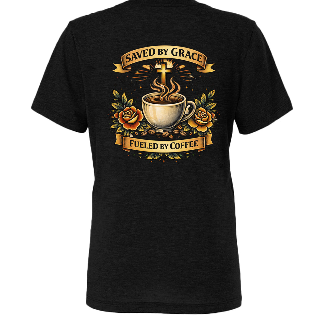 SOLID BLK TRIBLEND - BACK