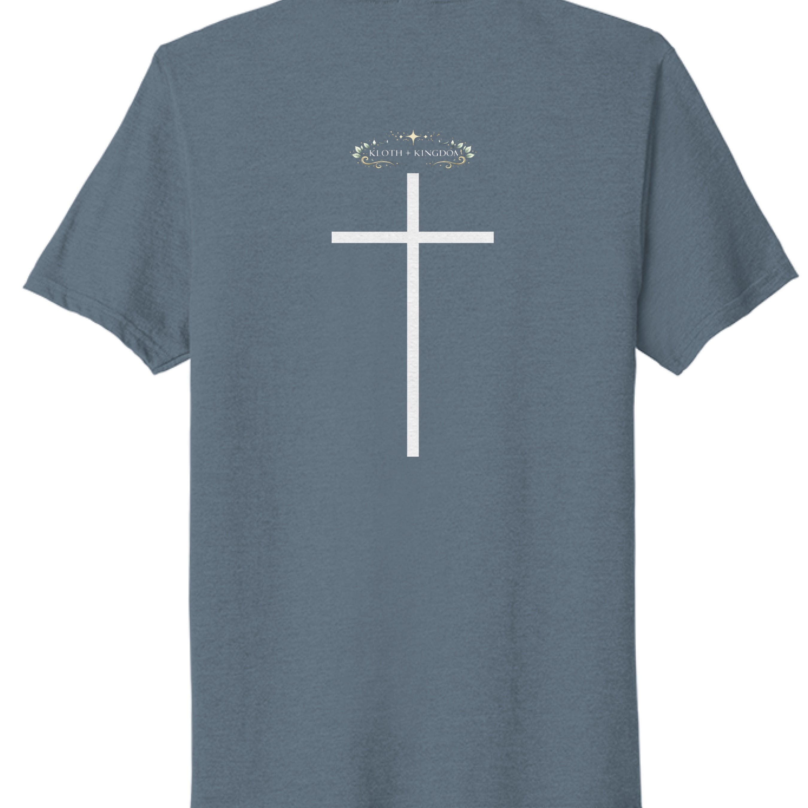 Steel Blue Heather - BACK